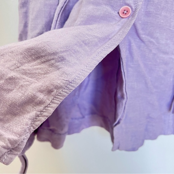 Lilac Linen Dress - Picture 8 of 8